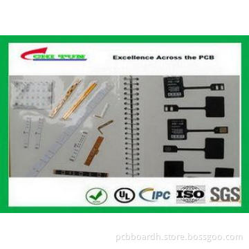 1 Layer 2 Layer Flexible PCB Solder Mask White Yello  Black